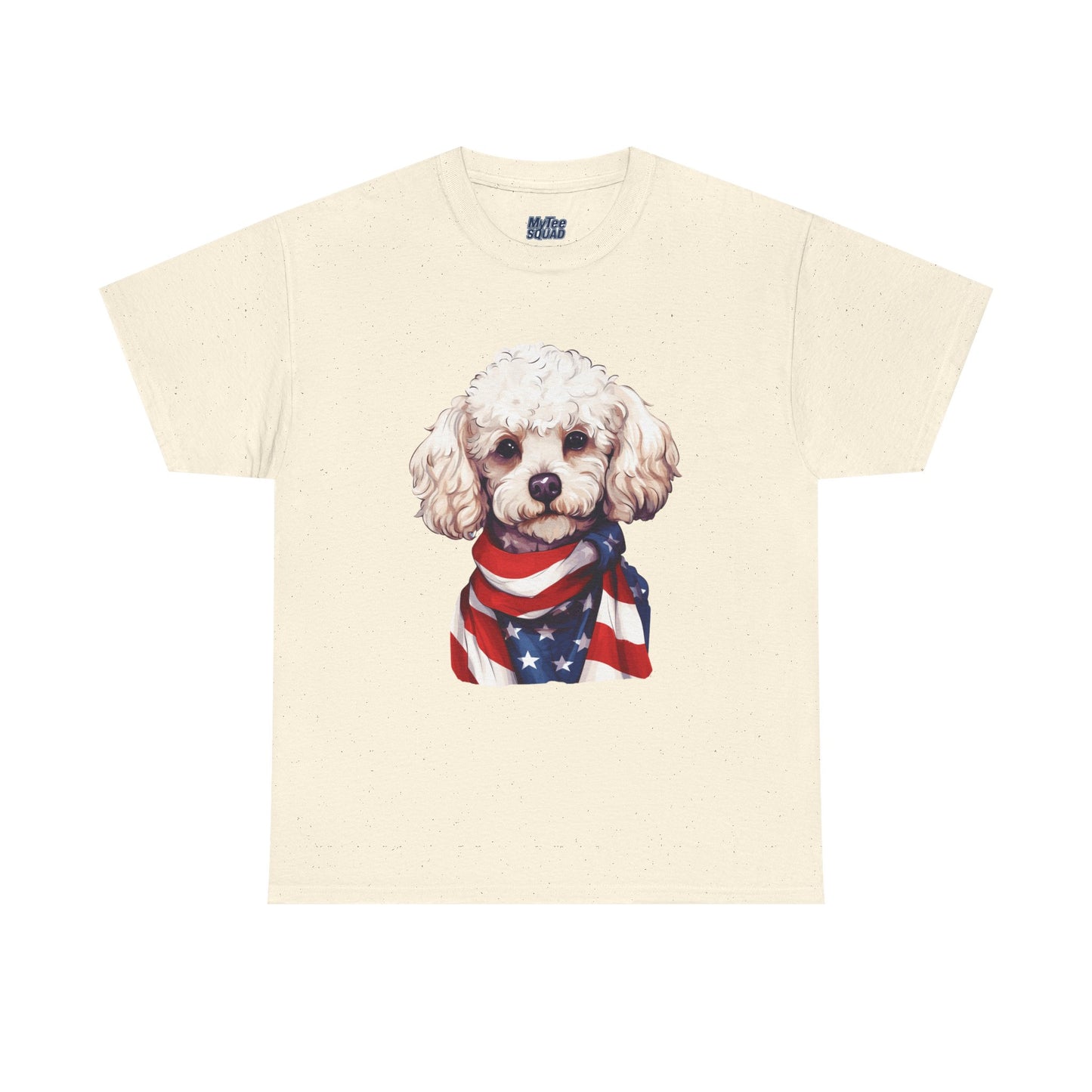 Patriotic Poodle Unisex T-Shirt