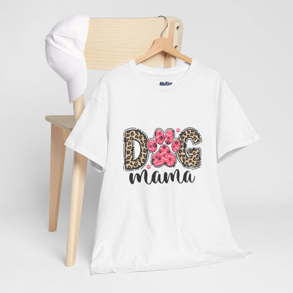 Dog Mama Graphic Cotton T-Shirt | Perfect for Pet Lovers