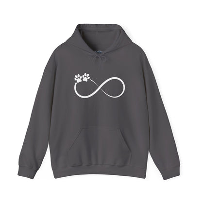 Infinity Paw Unisex Hoodie– Cozy & Timeless Love
