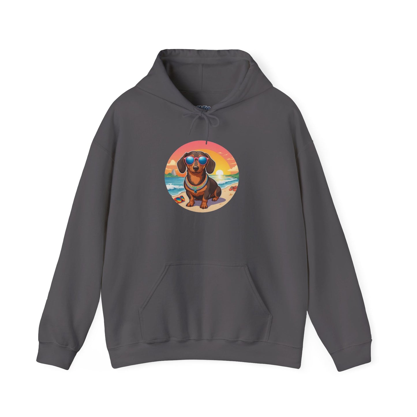 Dachshund Lover's Sunset Unisex Hoodie