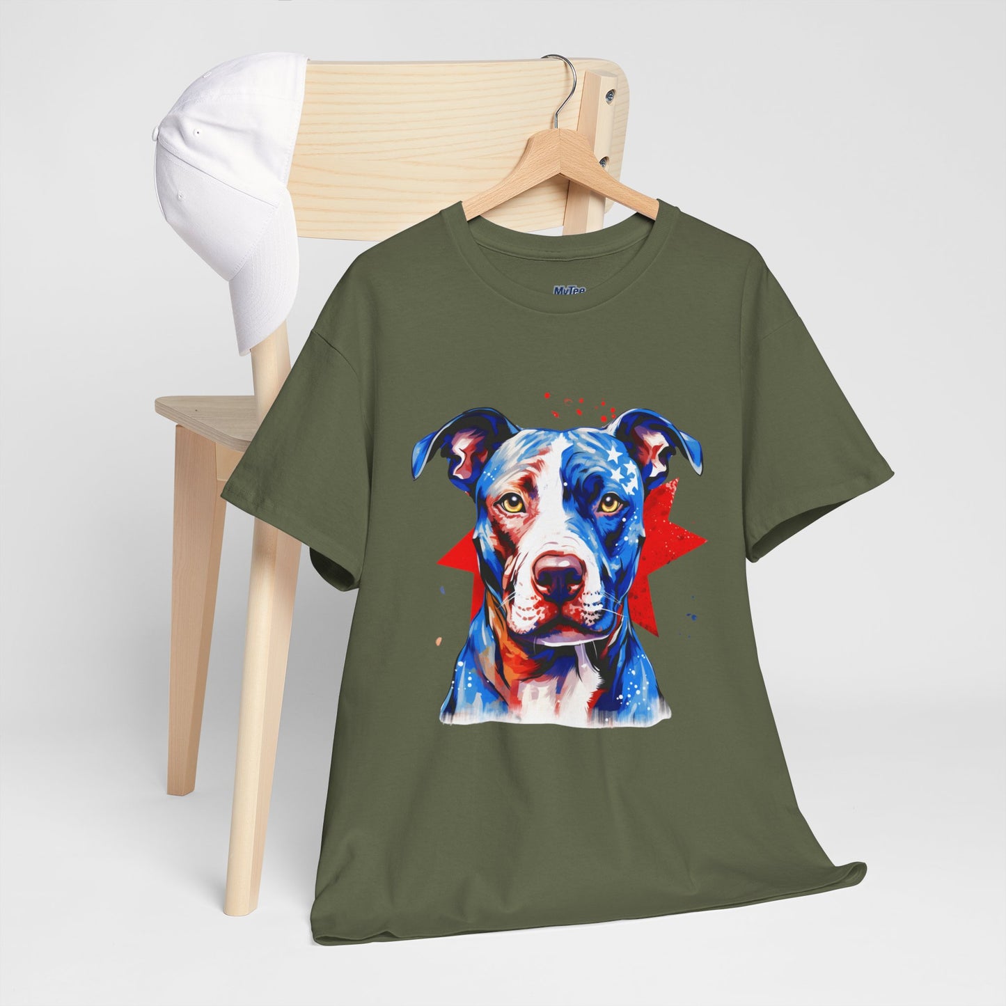 Colorful Pit Bull Unisex T-Shirts | Dog Lover