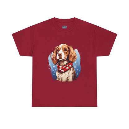 Patriotic Cocker Spaniel Unisex T-Shirt