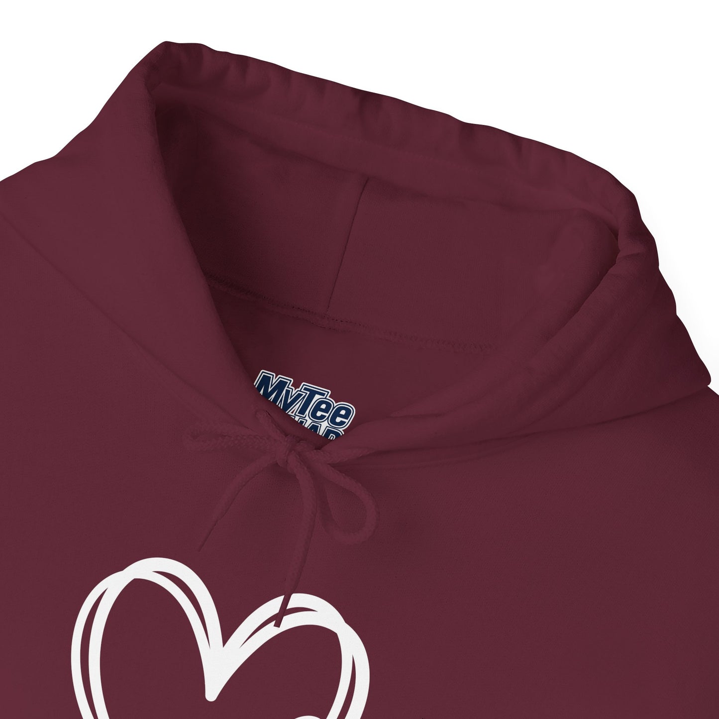 Minimal Paw Heart Unisex Hoodie – Dog Lover’s Comfort
