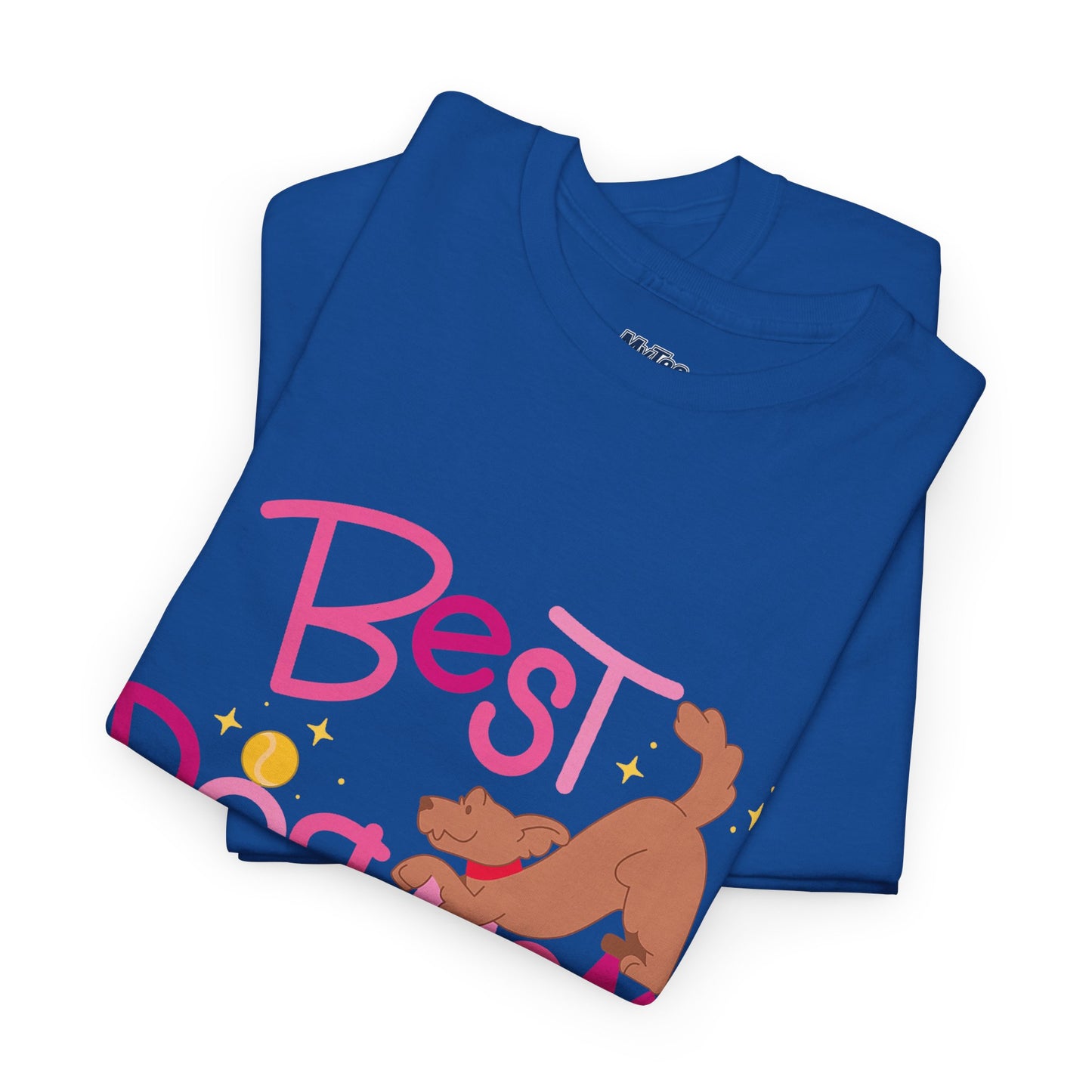 Best Dog Mom Ever Cotton T-Shirt For Proud Mothers