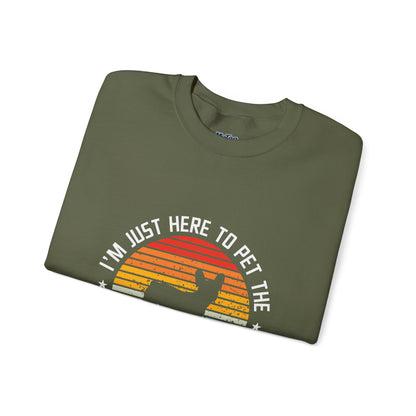 I'm Just Here To Pet The Labrador Retiever Unisex Sweatshirts