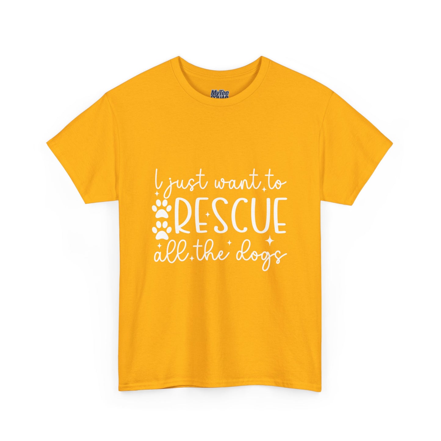 I Just Want To Rescue All The Doga Unisex T-Shirt – Soft Style, Big Heart