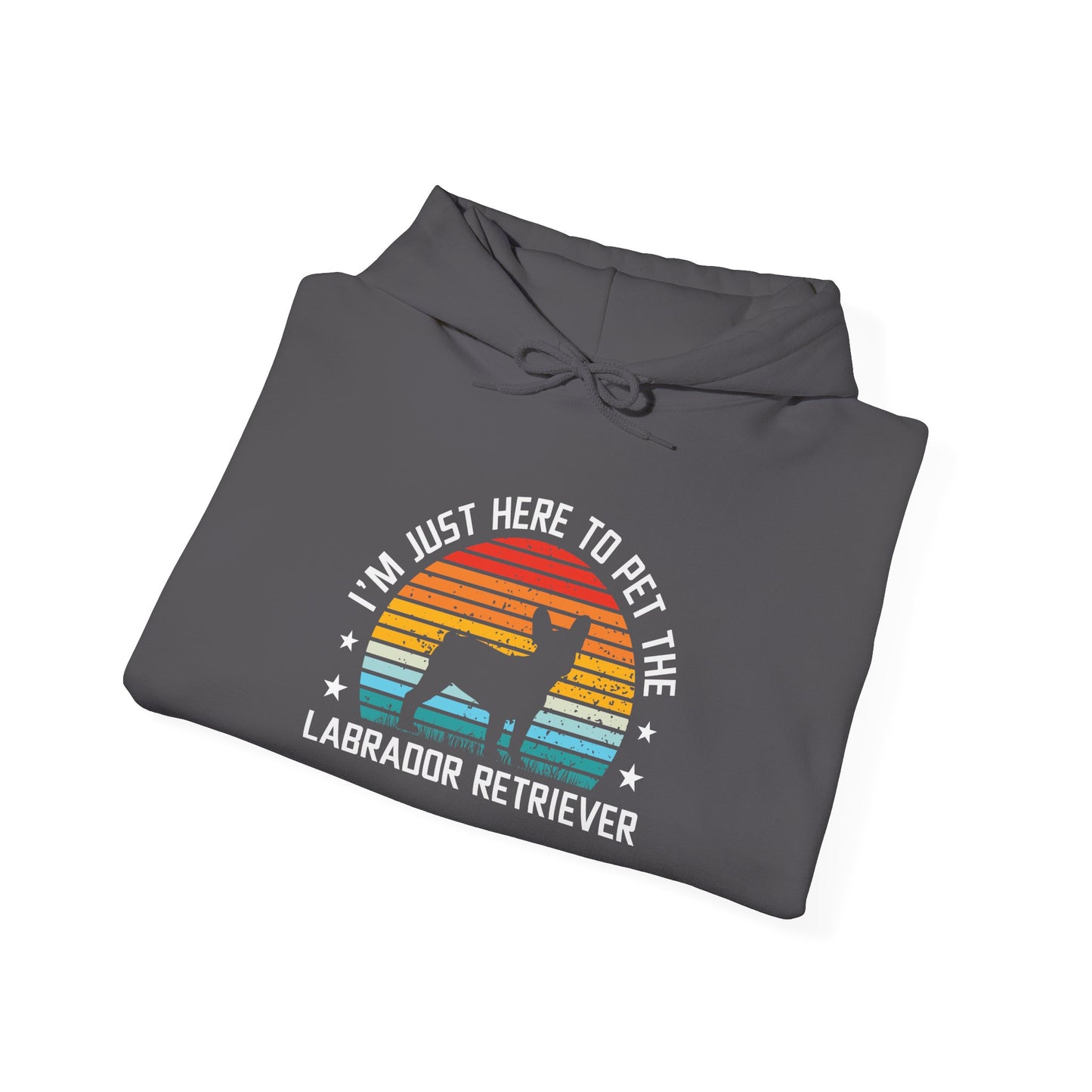I'm Just Here To Pet The Labrador Retiever Unisex Hoodie