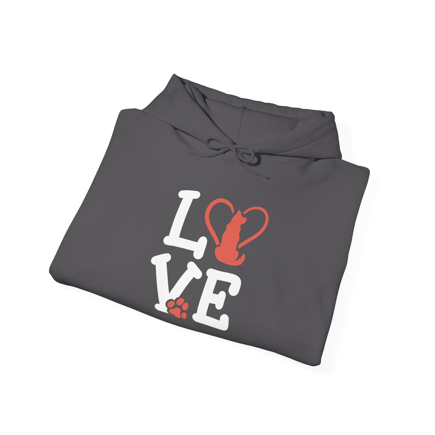 Love Cat Hoodie | Cozy Gift for Pet Lovers