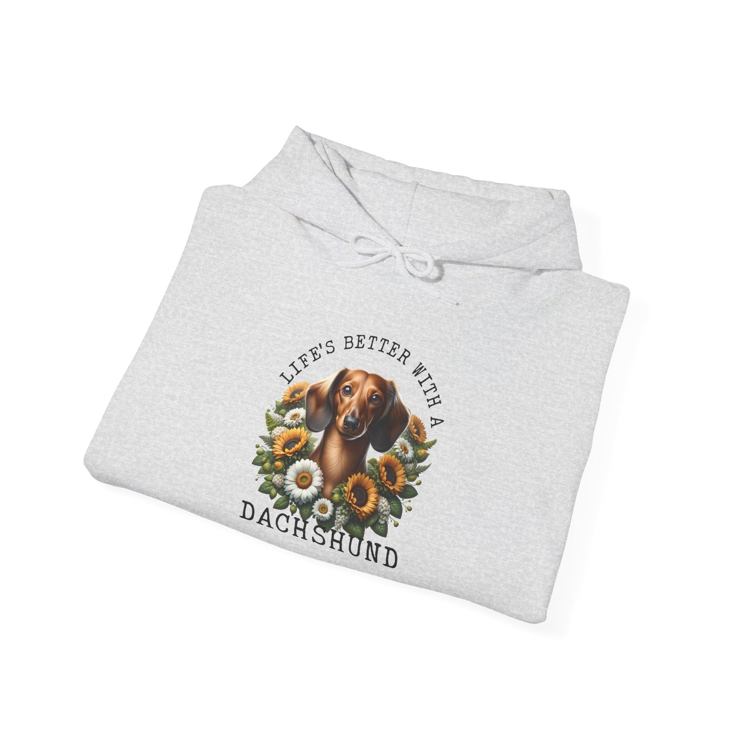 Dachshund Floral Unisex Sweatshirt