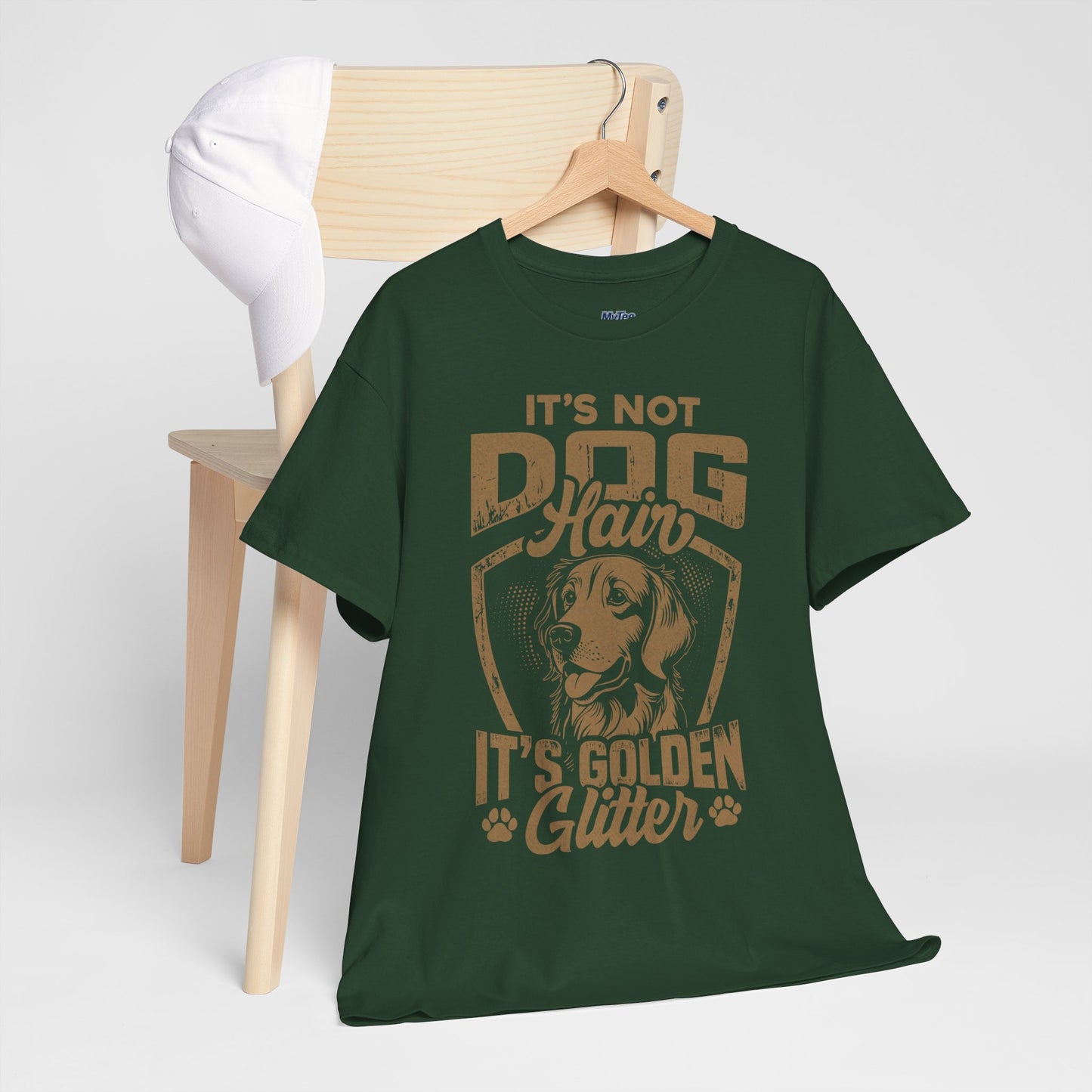 It’s Not Dog Hair It’s Golden Glitter T-Shirt Perfect For Retriever Mom & Dad