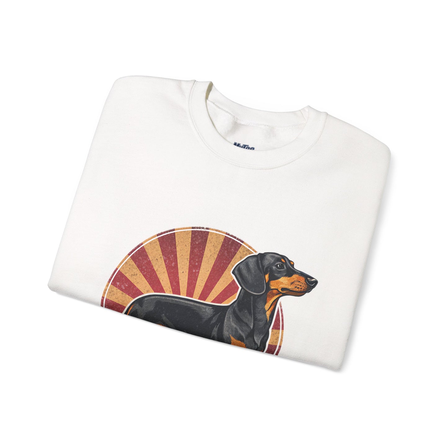 Dachshund Small But Mighty Sweatshirt – Fierce Pup Energy Pullover