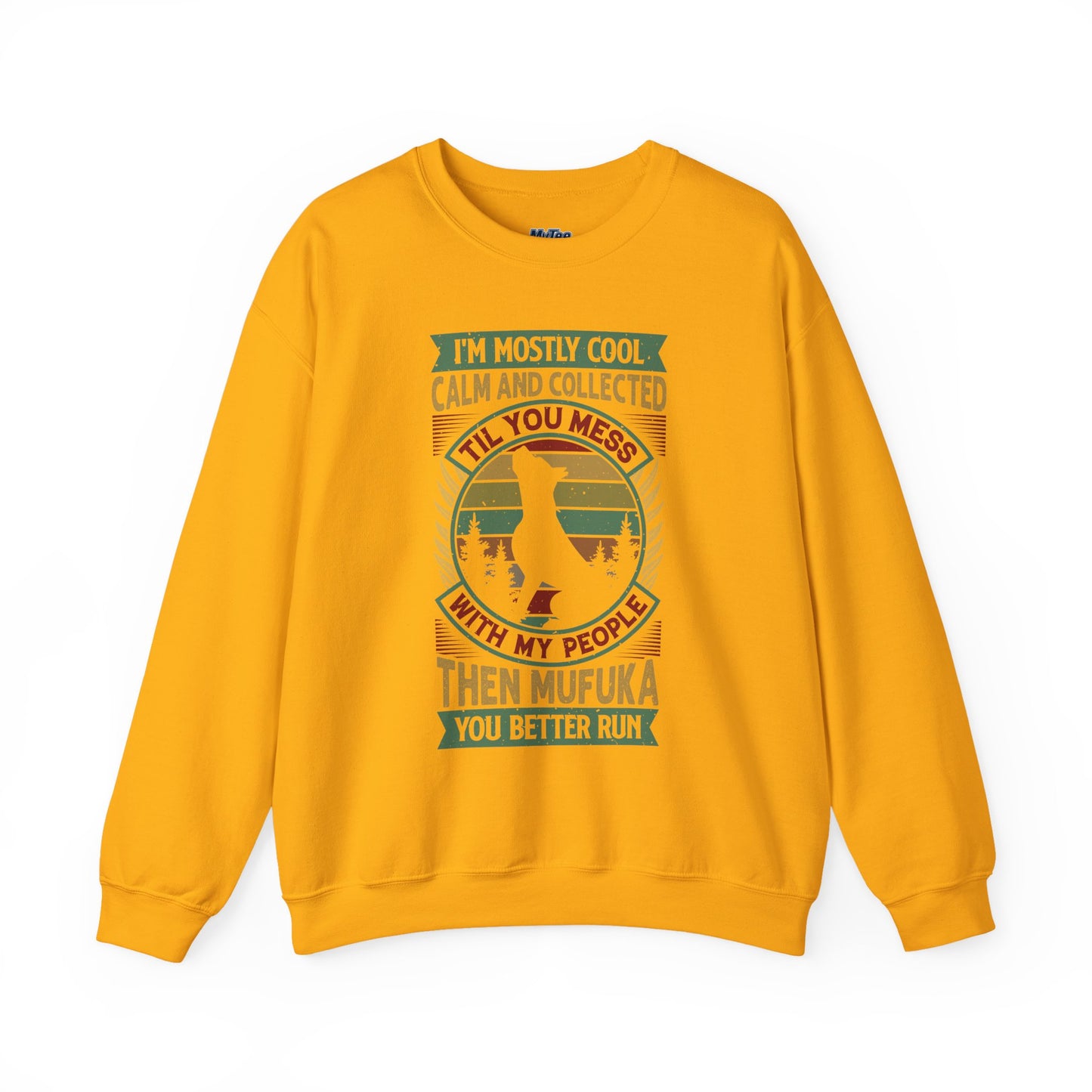 I'm Mostly Calm And Collected Pitbull Unisex Sweatshirts