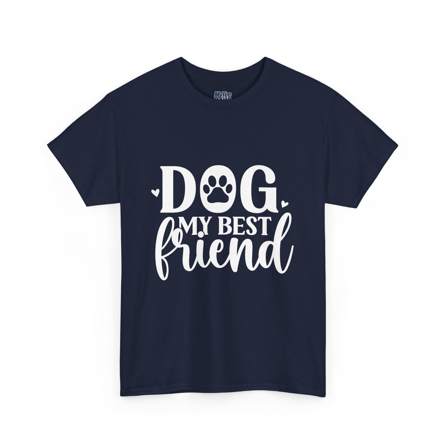 Dog My Best Friend Unisex Heavy Cotton T-Shirt | Pet Owner Apparel