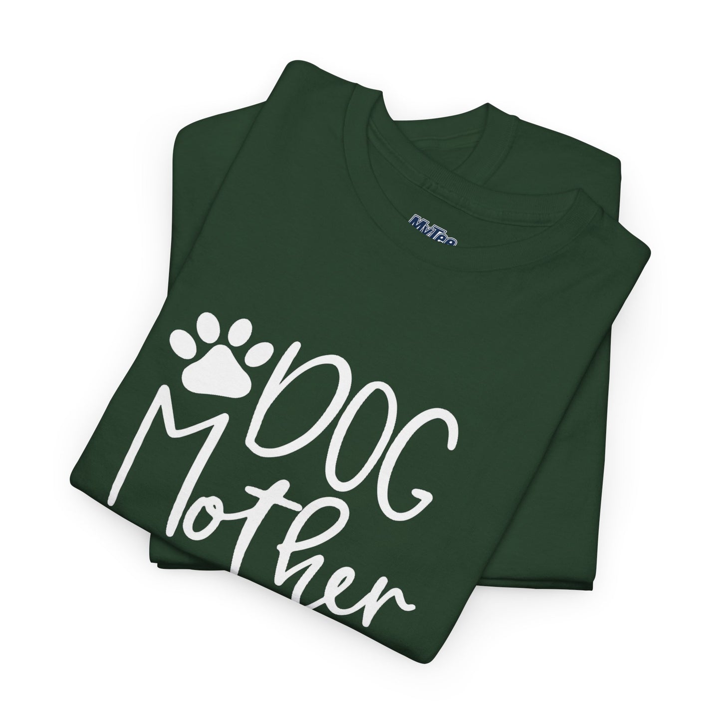 Dog Mother Wine Lover - Cotton T-Shirt