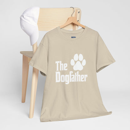 'The Dogfather' The Best Dog Father Cotton T-Shirt