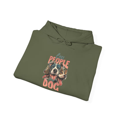 Less People More Dog Unisex Hoodie – Cozy Statement For Dog People