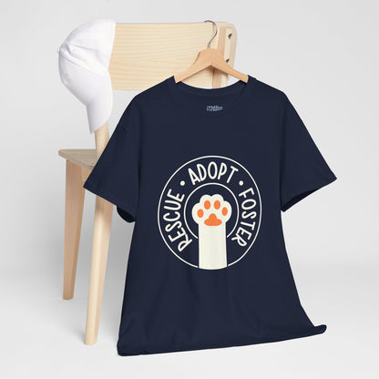 Rescue Adopt Foster T-Shirt | Support Shelter Dogs