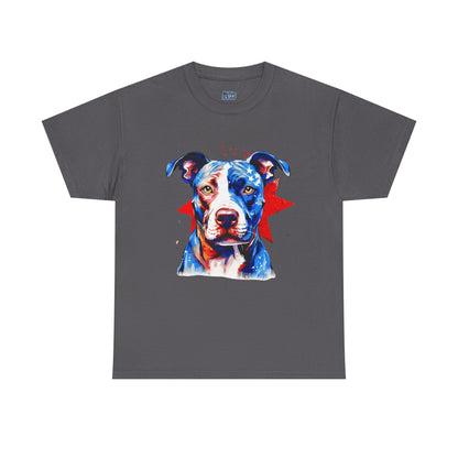 Colorful Pit Bull Unisex T-Shirts | Dog Lover