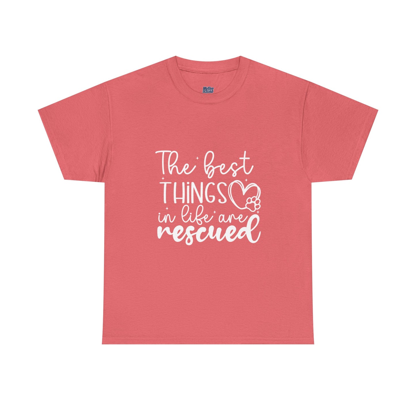 The Best Things In Life Are Rescue Unisex T-Shirt – Cozy Dog Love Vibes