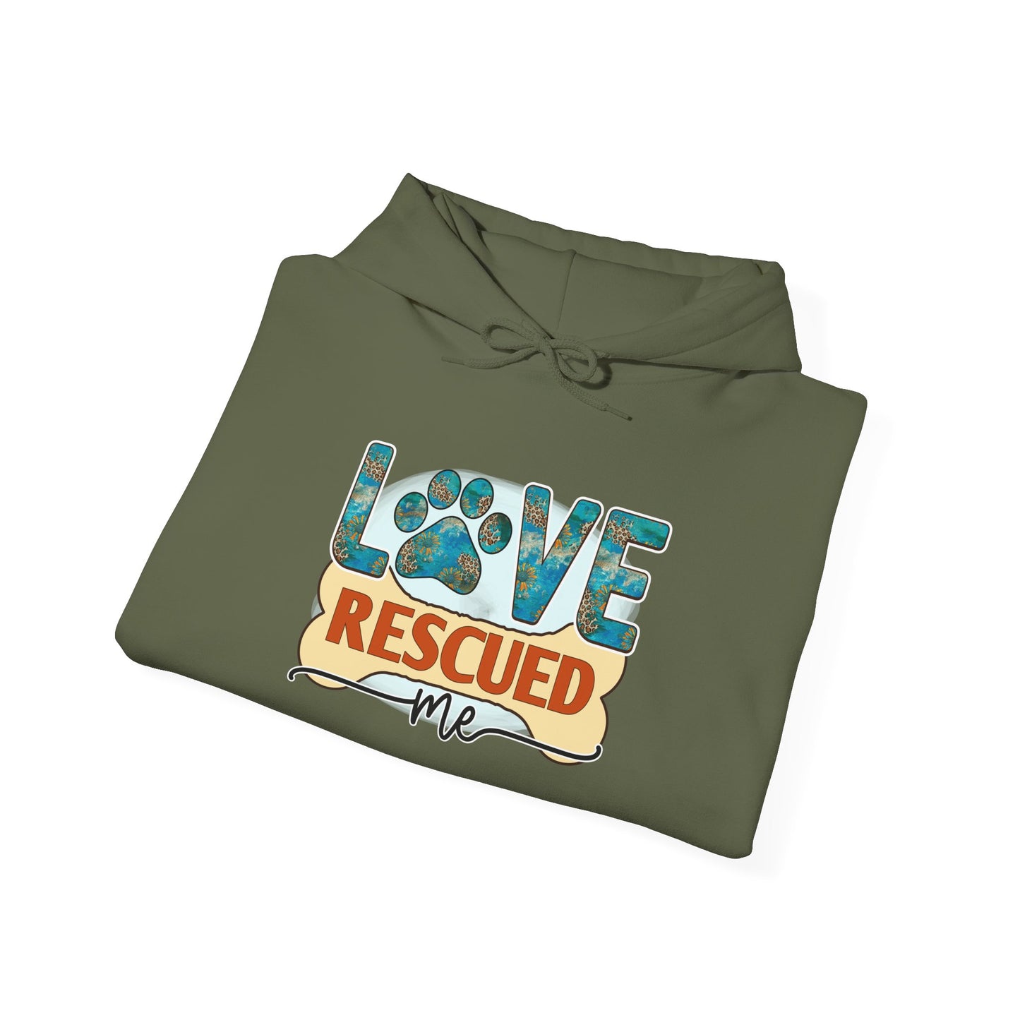 Love Rescued Me Pet Unisex Hoodie