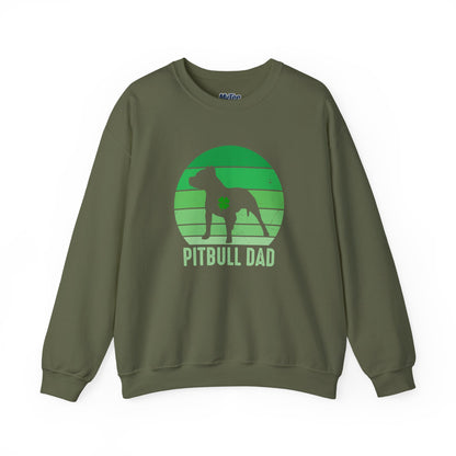 Pitbull Dad Sweatshirt - Perfect Gift For Father's Day