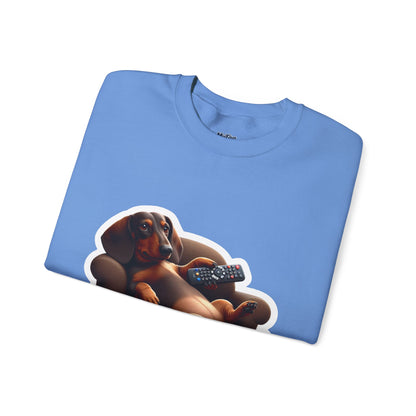 Dachshund Do Not Disturb Sweatshirt  – Unisex Lounge Mode On