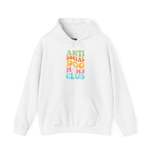 Anti-Social Dog Moms Club Hoodie | Perfect For Casual Outings