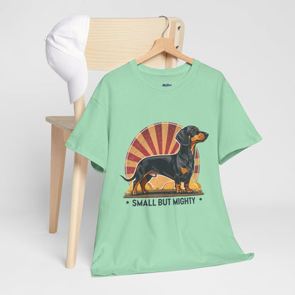 Small But Mighty Dachshund Lover Unisex T-Shirts