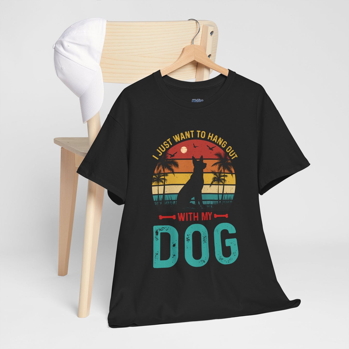 I Just Want To Hang Out With My Dog  Unisex T-Shirts