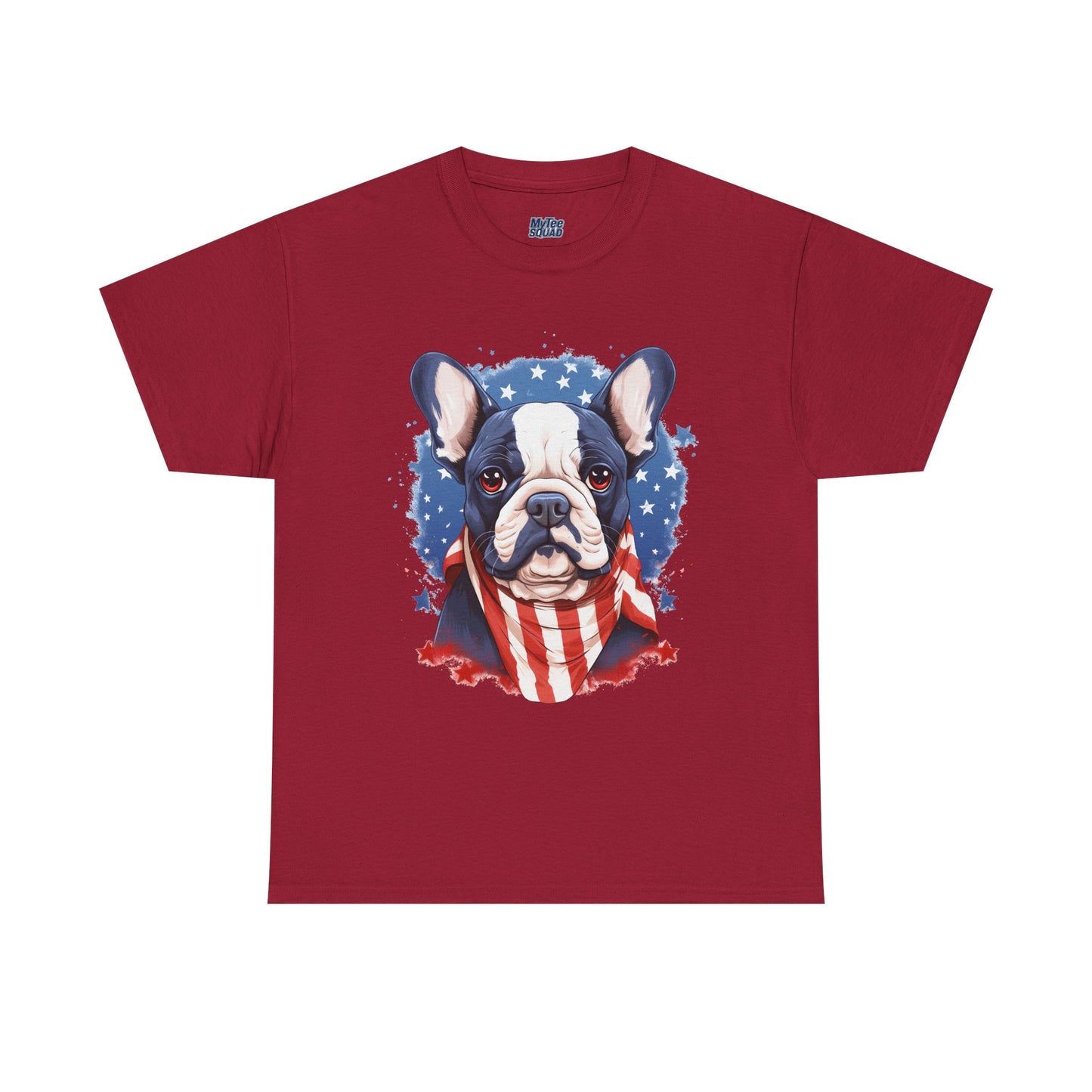 Patriotic French Bulldog Unisex T-Shirt | Dog Lover