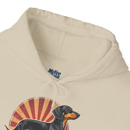 Dachshund Alpha Energy Hoodie – Mighty Pup, Cozy Fit