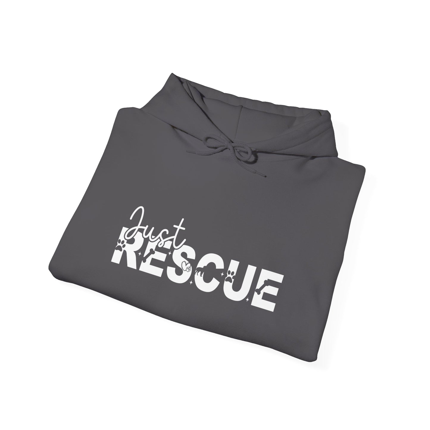 Bold Blue Just Rescue Unisex Hoodie – Speak For The Voiceless