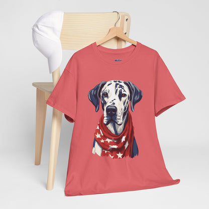 Patriotic Great Dane Unisex T-Shirt