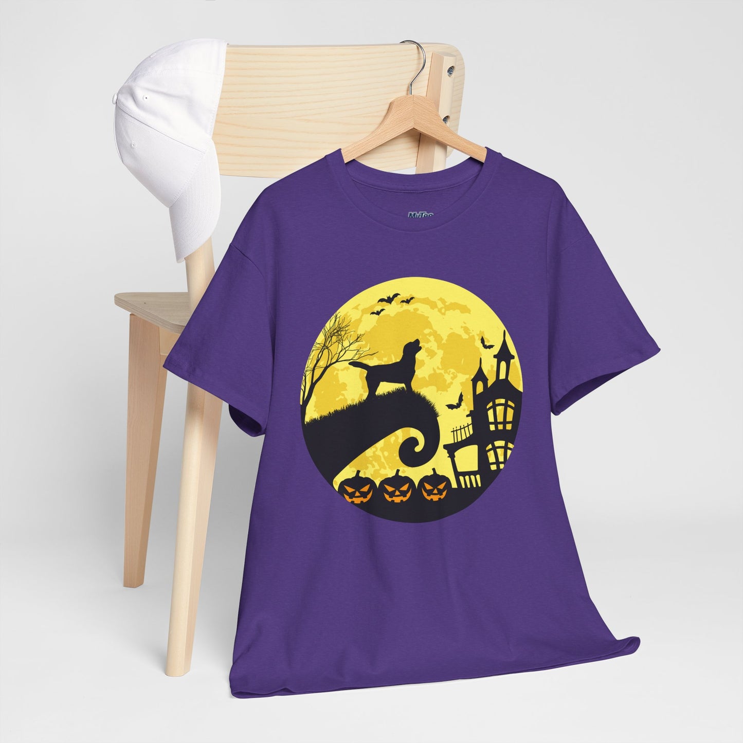 Halloween Moonlight Labrador Retriever Unisex T-Shirts