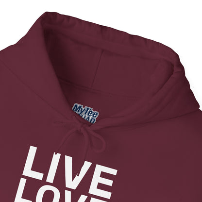 Live Love Rescue Unisex Hoodie - Ideal For Casual Wear