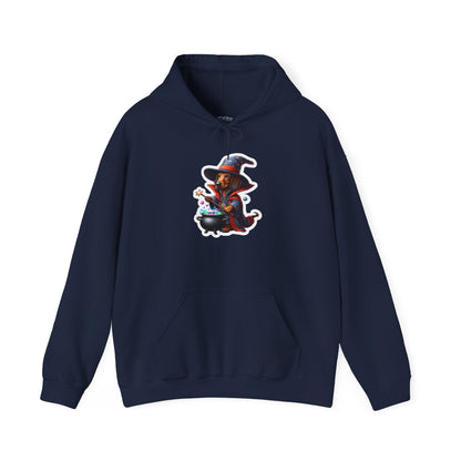 Dachshund Wizard Unisex Hoodie – Bewitching Dog Graphic