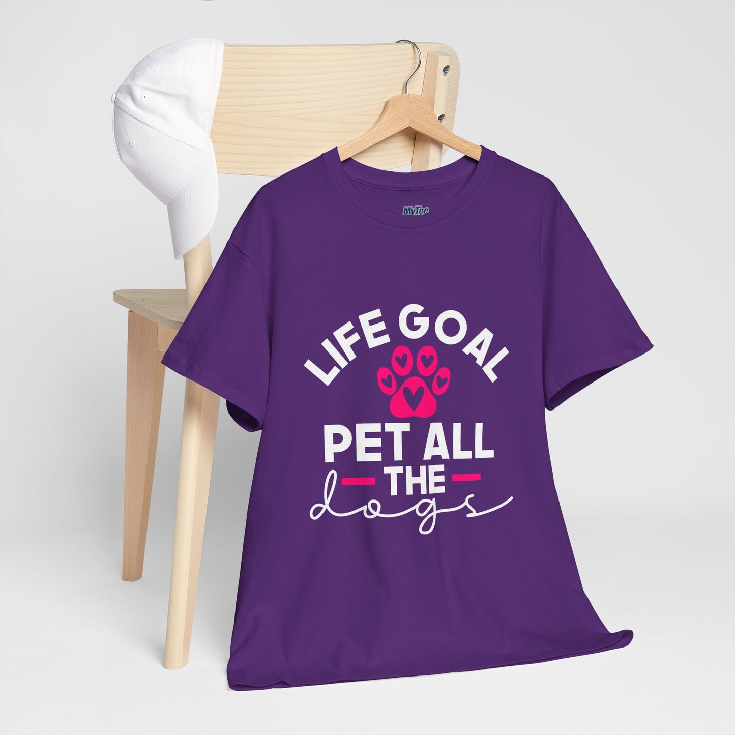 Life Goal Pet All The Dogs Unisex T-Shirt | Pet Every Pup Tee