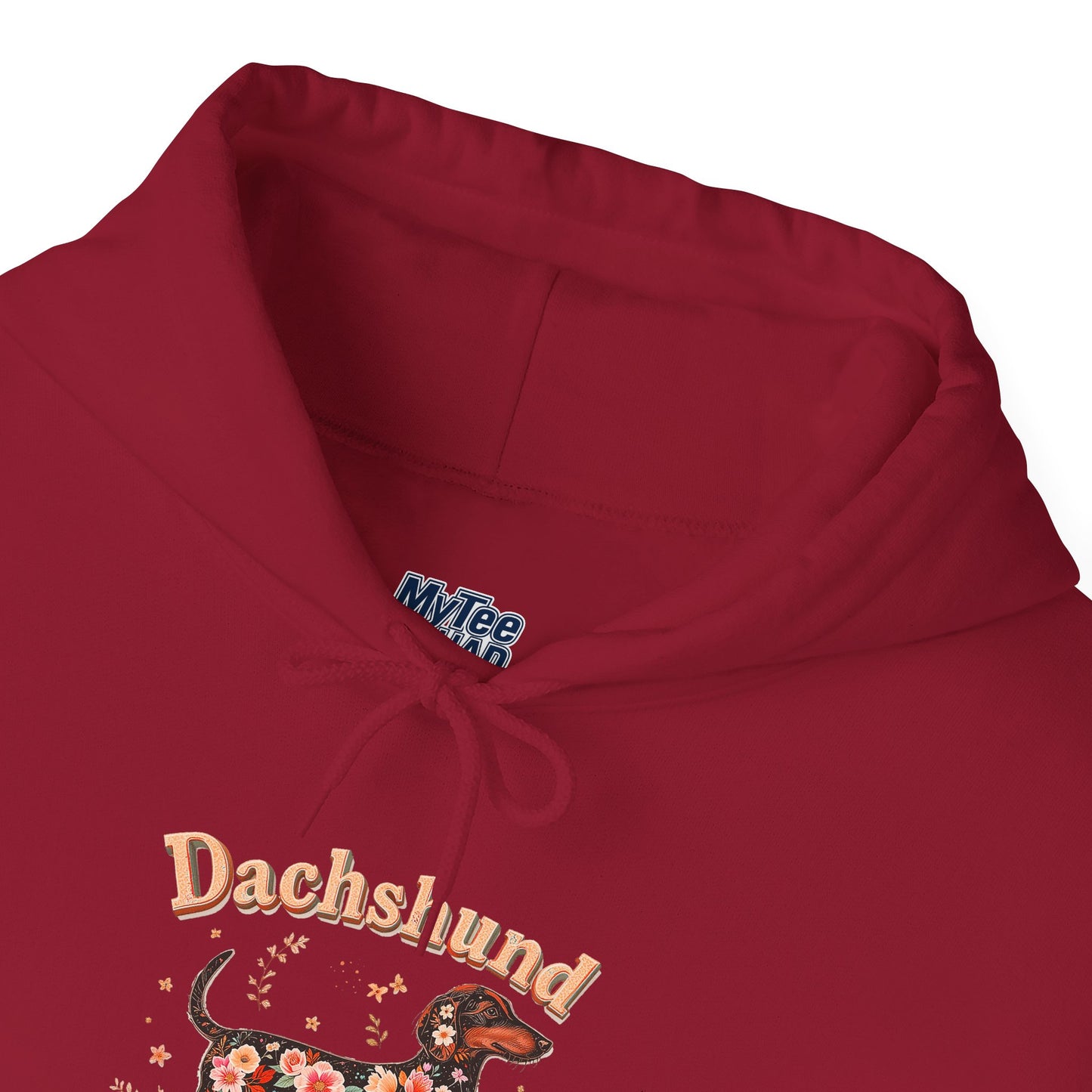 Dachshund Mama Everyday Hoodie – Floral Comfort For Pup Fans