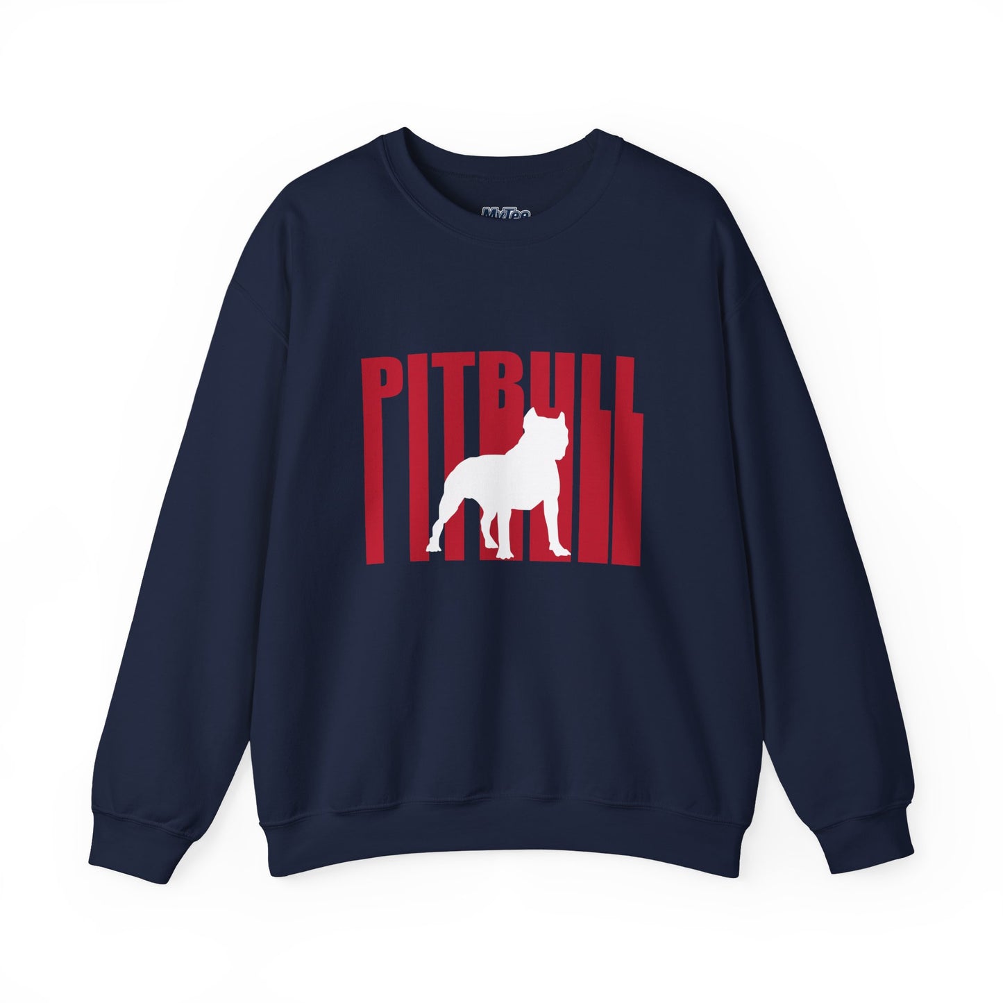 Stylish Pitbull Graphic Unisex Crewneck Sweatshirt | Dog Lover Gift