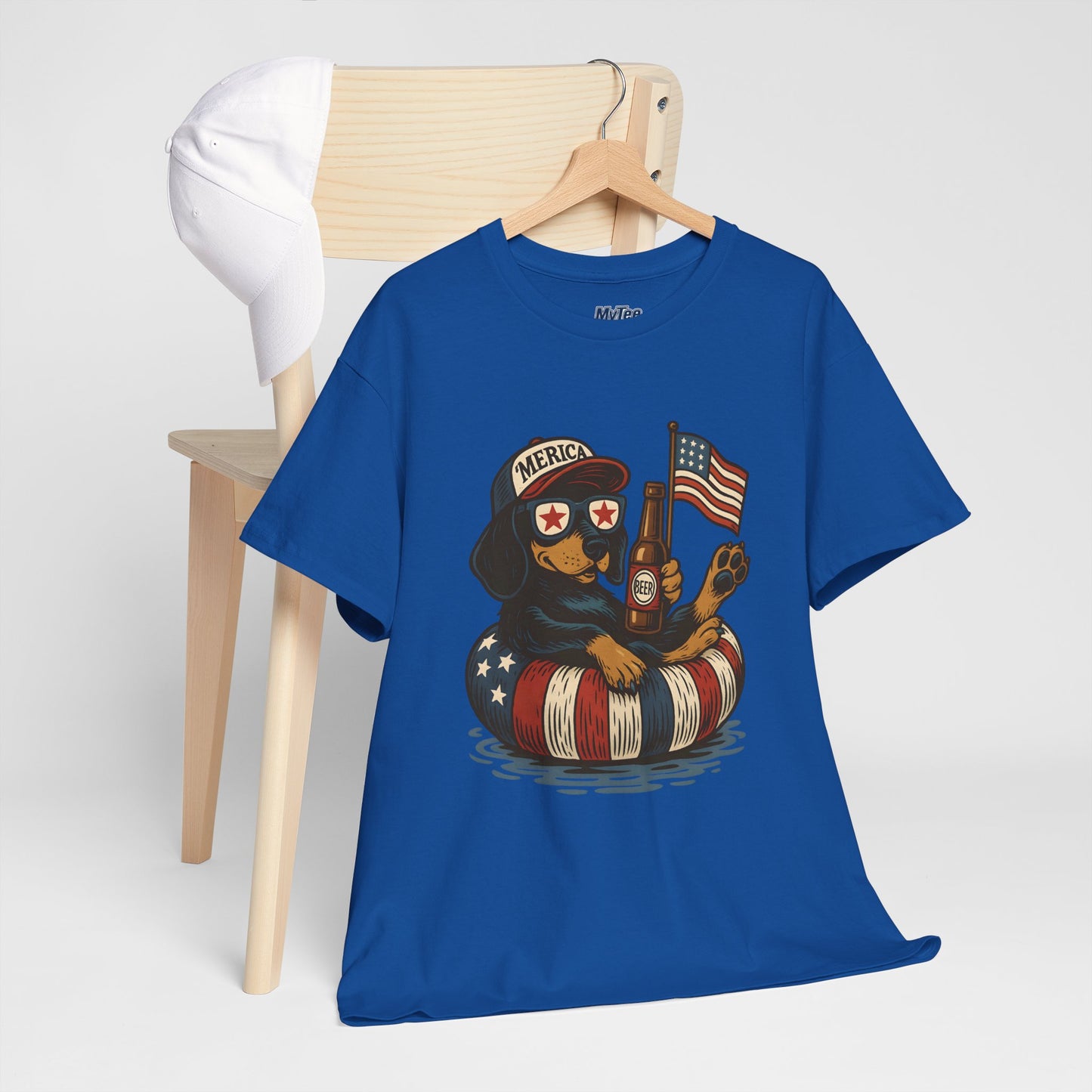 Patriotic Dachshund America Unisex T-Shirt