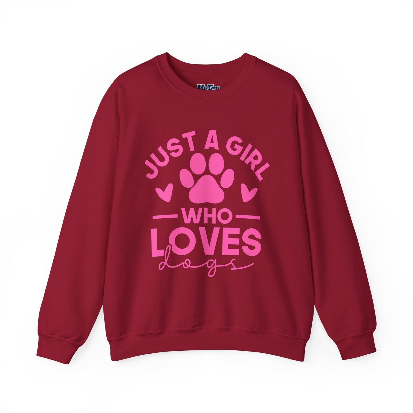 Just a Girl Who Loves Dogs Sweatshirt | Gift For Dog Mom