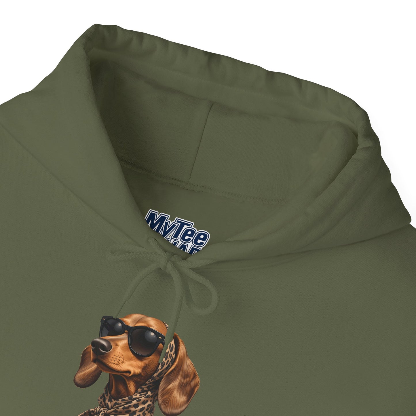 Cool Dachshund Dog Sunglasses Unisex Hoodie |  Dog Lover Gift, Pet-Themed Fashion
