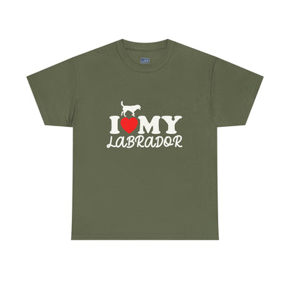I Love My Labrador Unisex T-Shirts