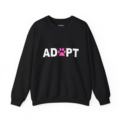 Adopt Themed Unisex Crewneck Sweatshirt - Comfortable Casual Wear