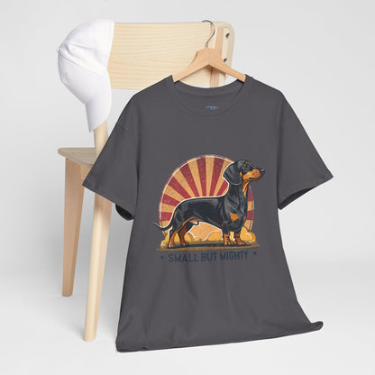 Small But Mighty Dachshund Lover Unisex T-Shirts