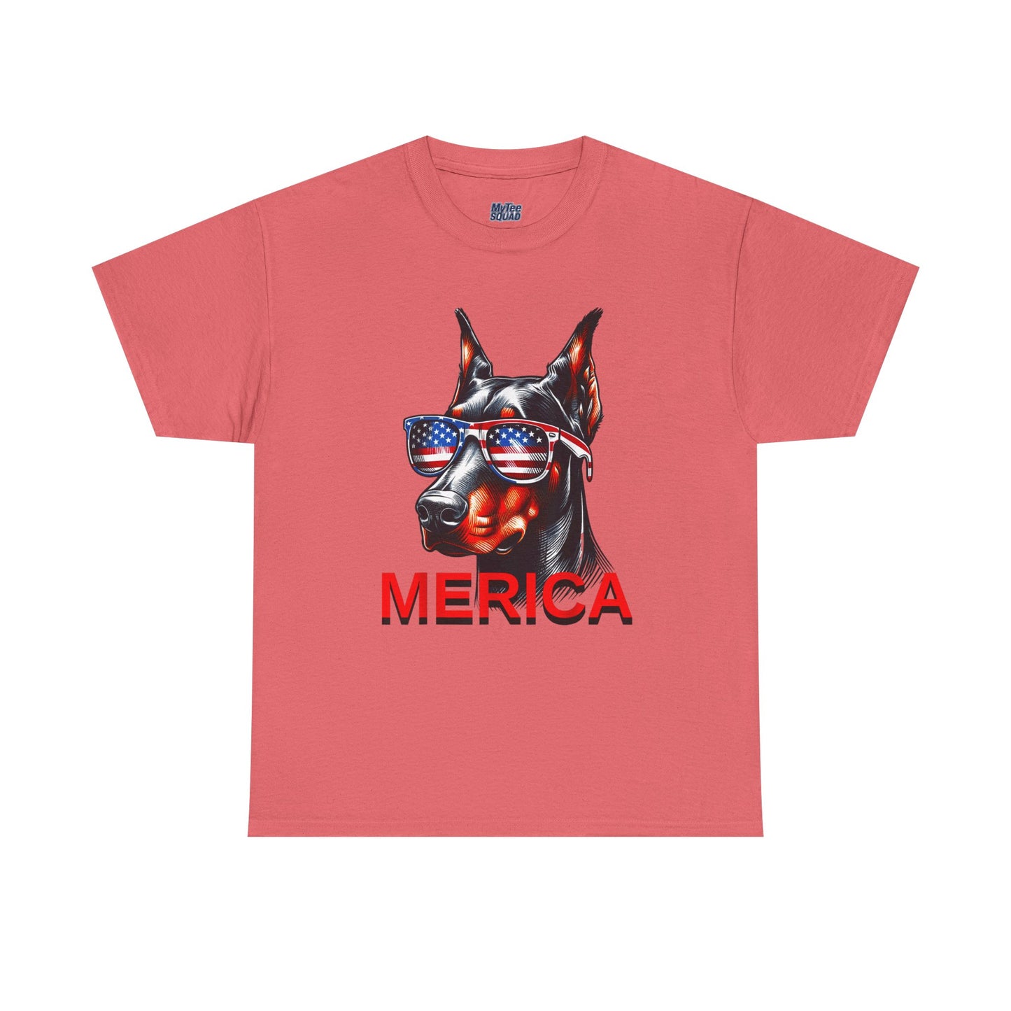 Patriotic Doberman With Sunglasses Unisex T-Shirt