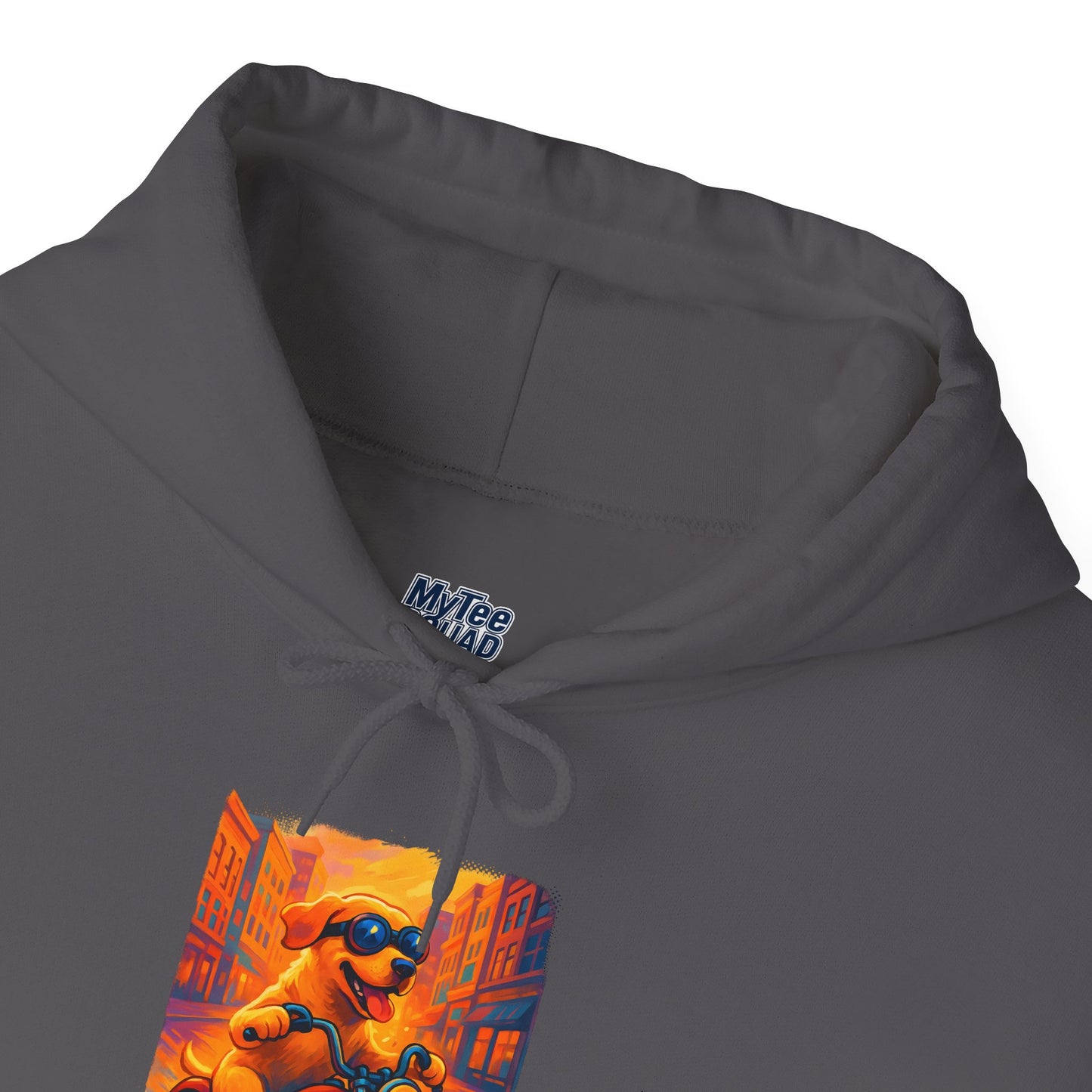 Labrador Urban Rider Hoodie – Edgy Dog Cozy Vibes