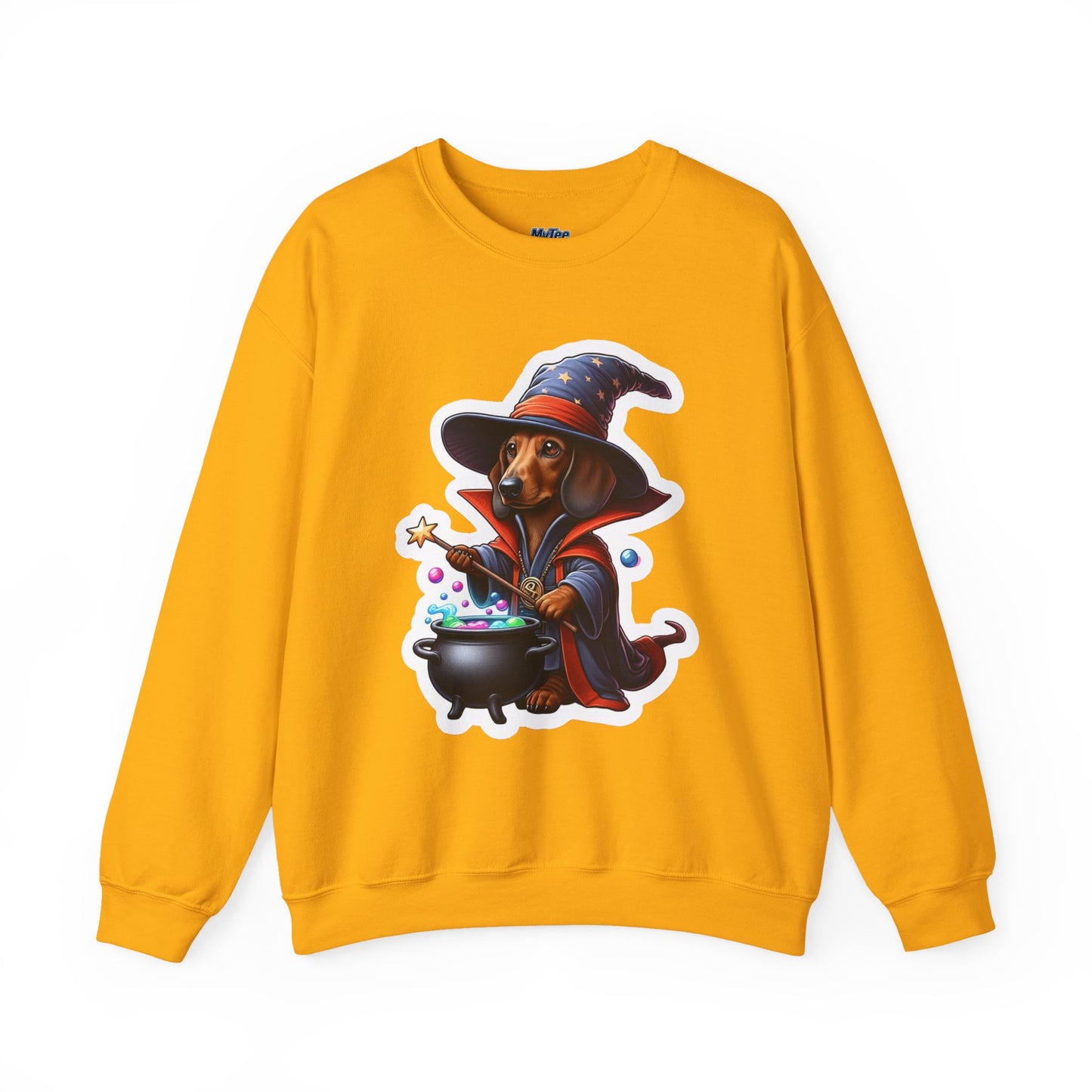 Dachshund Wizard Unisex Sweatshirt –  Halloween Magic Dog Pullover
