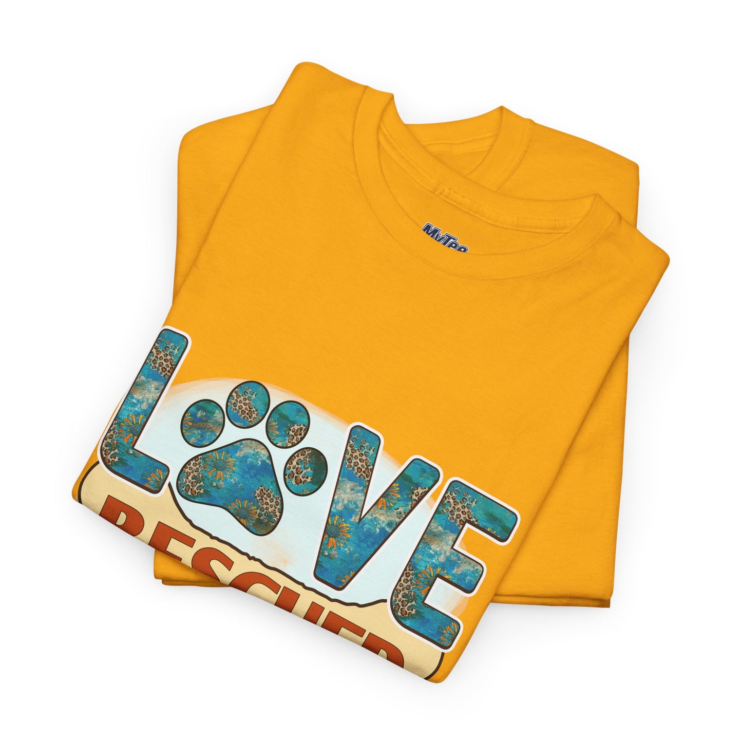 Love Rescued Me T-Shirt - Rescue Dogs Save Lives