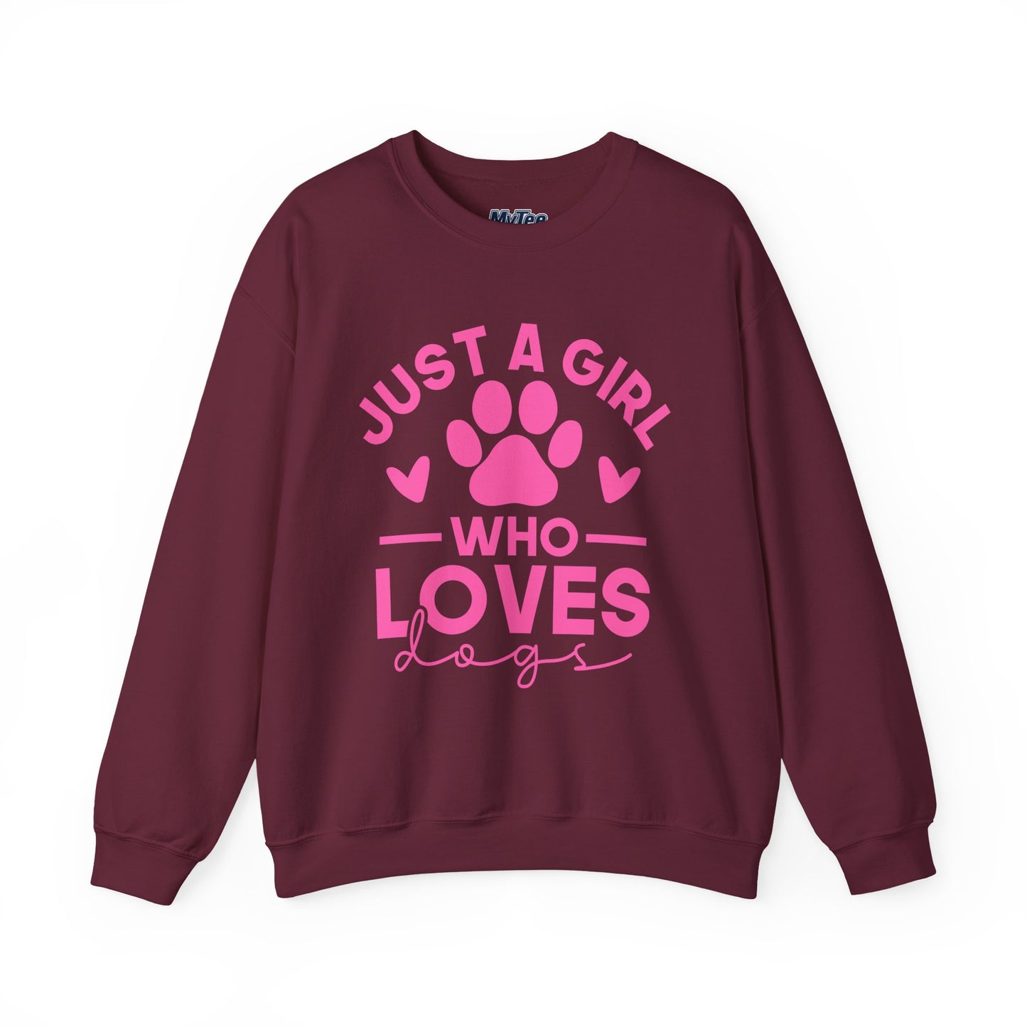 Just a Girl Who Loves Dogs Sweatshirt | Gift For Dog Mom